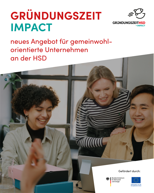 „GRÜNDUNGSZEIT Impact“ an der Hochschule Düsseldorf: neues Unterstützungsangebot für gemeinwohlorientiertes Unternehmertum
